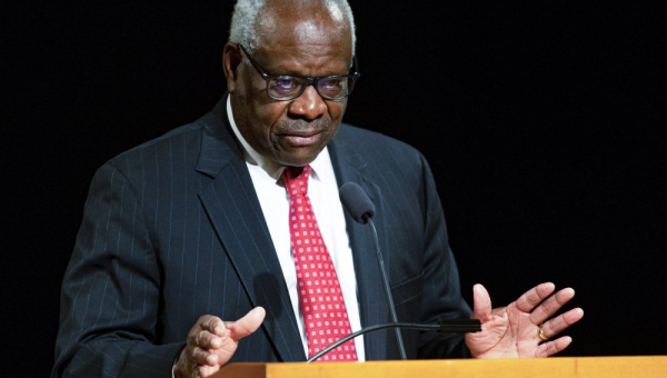 Justice Clarence Thomas says he worries respect for institutions is eroding