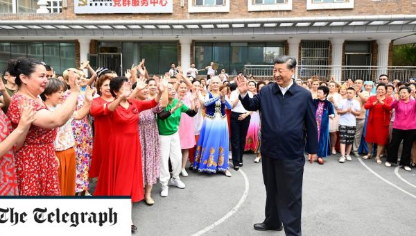 Xi Jinping praises paramilitary group sanctioned for human rights abuses