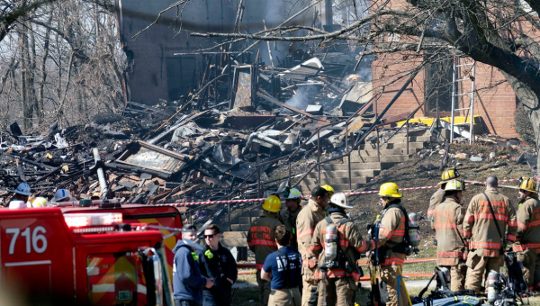 Massive apartment explosion in Maryland sends 10 to hospital, leaves several others missing