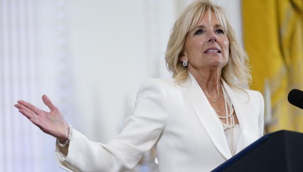 First lady tests positive for Covid