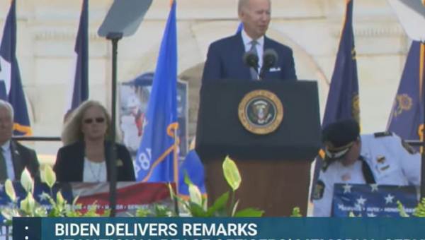 Biden Makes Remarks on Buffalo Mass Shooting at Annual Police Memorial Event