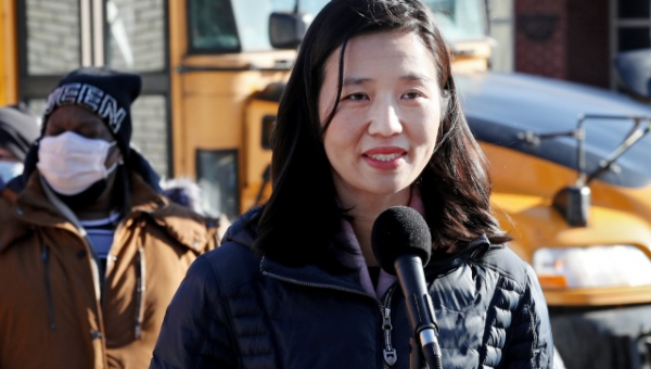 Michelle Wu says Boston schools won’t drop mask mandates with state