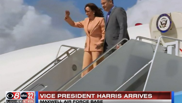 WATCH: Vice President Kamala Harris Arrives at Maxwell Air Force Base – Alabama News