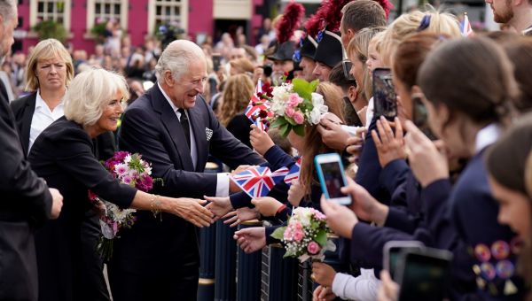 Elizabeth's coffin returning to London as King Charles visits Northern Ireland