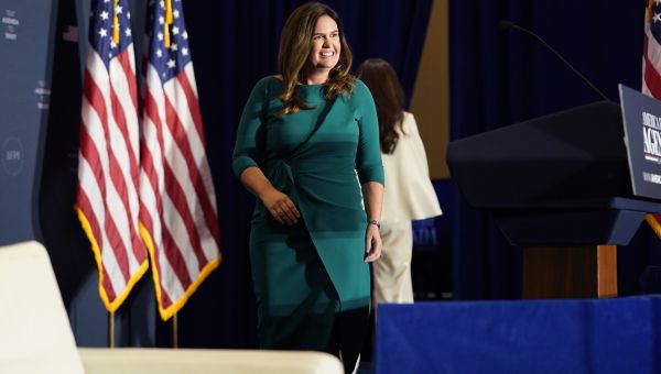 Sarah Huckabee Sanders says she had successful surgery for thyroid cancer