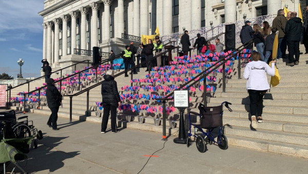 March for Life rally held on Capitol steps