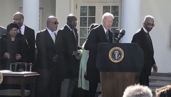 Biden signs Emmett Till anti-lynching bill: Rep. Bobby Rush championed measure for years