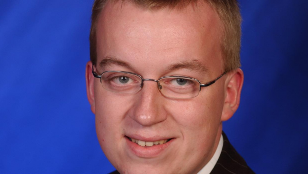 Steeped in politics from his teens, just days ago Christopher Stalford had been given good news…