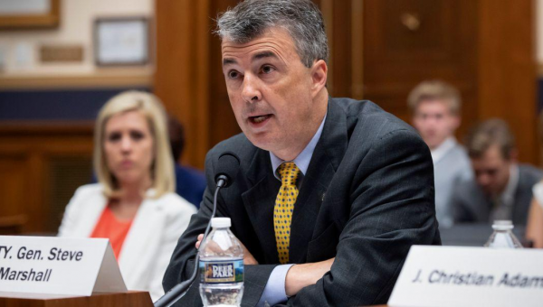 Alabama AG Steve Marshall Won't Say If Biden Is 'Lawfully Serving' President