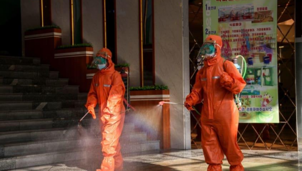 North Korea enters lockdown after 1st official COVID-19 outbreak