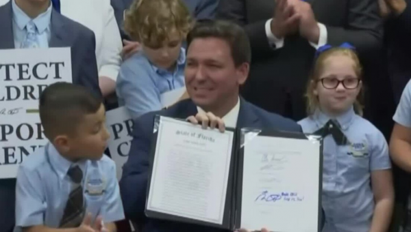 Florida’s governor signs controversial ‘Parental Rights In Education’ bill into law