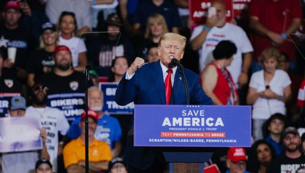 Trump Denounces President Joe Biden as
