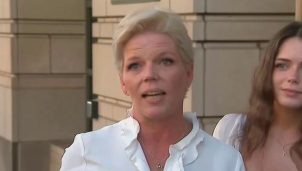 WATCH: Jailed Trump Rioter’s Wife Goes On Wild Rant After Sentencing, Says Husband ‘Is a Patriot’ – And So Was Ashli Babbitt