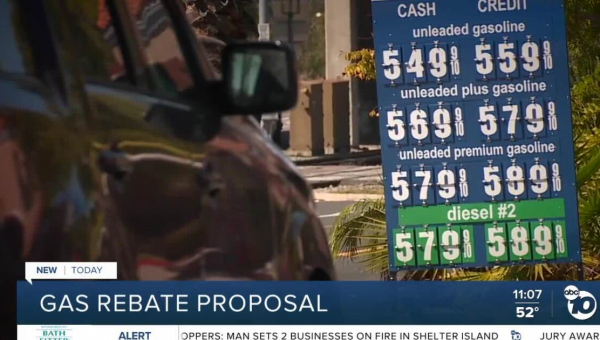 California lawmakers introduce $400 gas rebate proposal