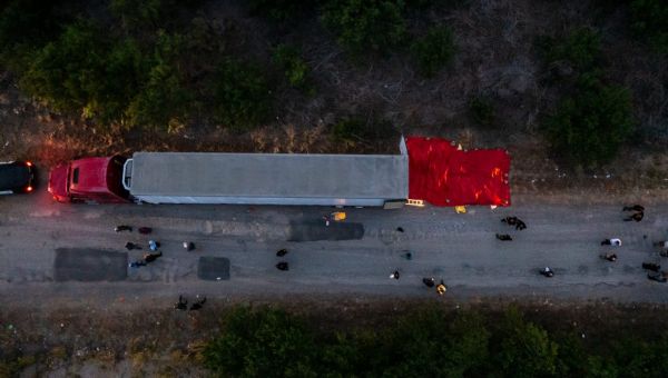 A Mexican official says Mexican, Guatemalan, and Honduran citizens are among the dead found in the back of a Texas truck