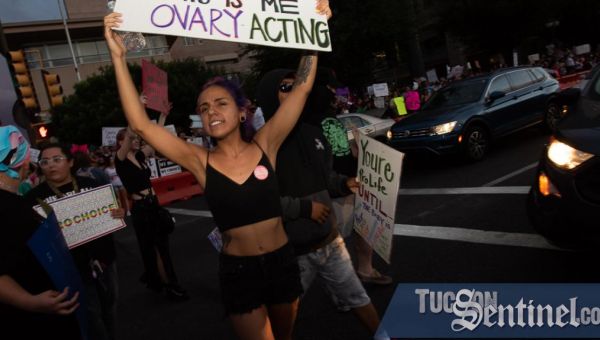 Photos: Tucsonans crowd Downtown to protest Supreme Court’s abortion decision