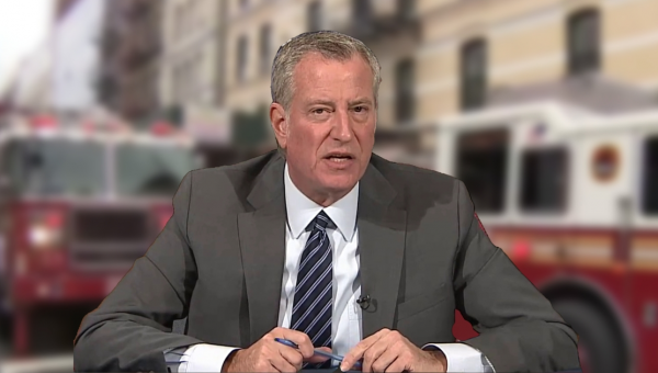Bill de Blasio Announces He’s Not Running for Governor With a Bizarre Callback
