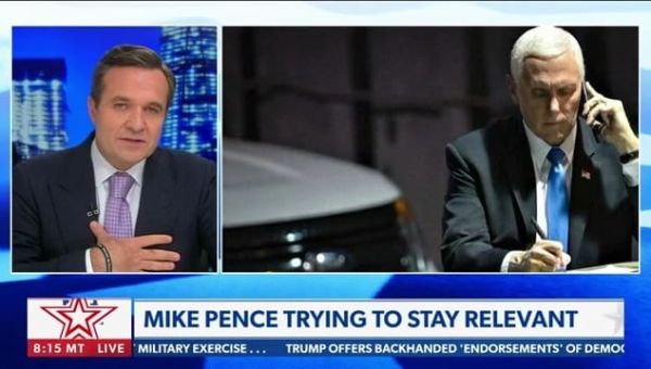 Newsmax Host Rips Pence Over Jan. 6 Comment: ‘How Dare He!’