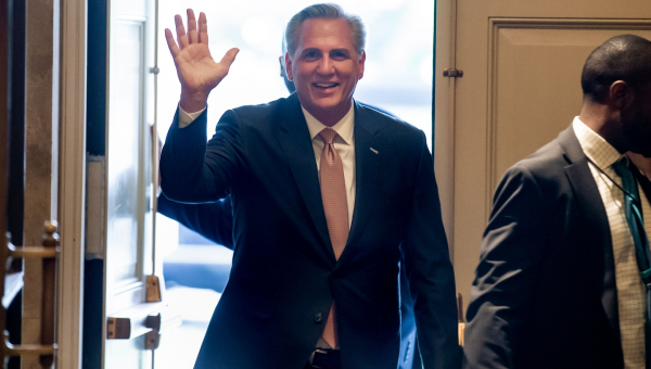 Facing House GOP, McCarthy defends himself after audio reveals he blamed Trump for Jan. 6 attack