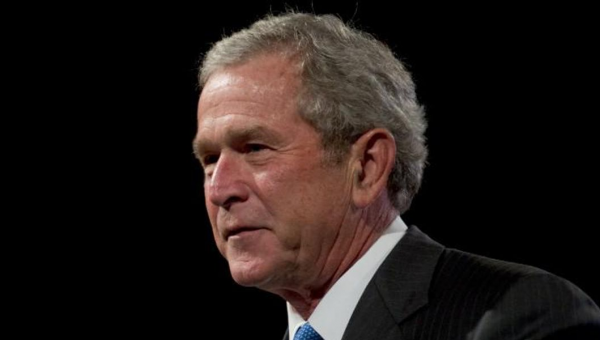 Watch: George W. Bush inadvertently calls Iraq invasion 'wholly unjustified and brutal'