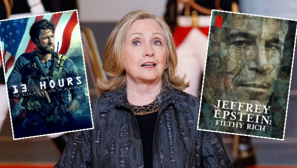 Hillary Clinton Trolled Hard over Coronavirus Recovery Movie Recommendations: ’13 Hours,’ ‘Jeffrey Epstein: Filthy Rich’