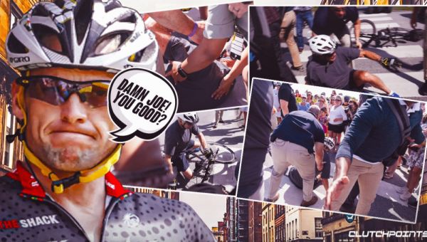 Joe Biden’s bike fall proves he is no Lance Armstrong