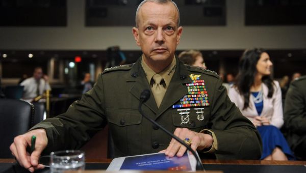 Retired four-star general John R. Allen facing FBI probe resigns from…