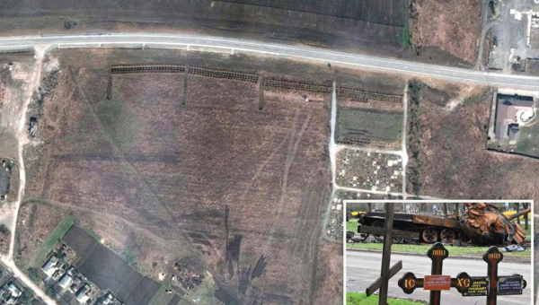 Russia accused of ‘genocide’ with mass graves holding up to 9K…