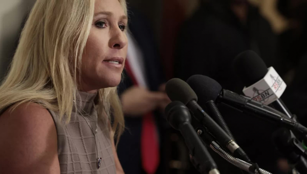 Taylor Greene dragged for railing against ‘Nancy Pelosi’s Gazpacho Police’