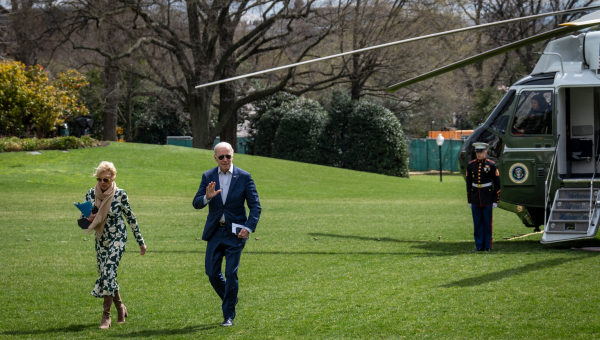 Biden’s Tax Forms Show He and the First Lady Earned $610,702 in 2021