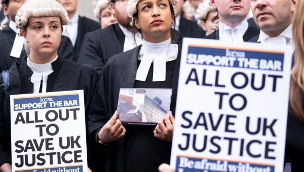 Criminal barristers strike 2022: Action taken over legal aid funding