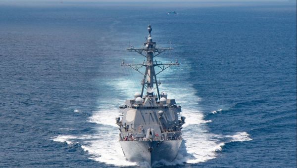 China ‘ready to thwart any provocation’ after US ships sail through Taiwan Strait