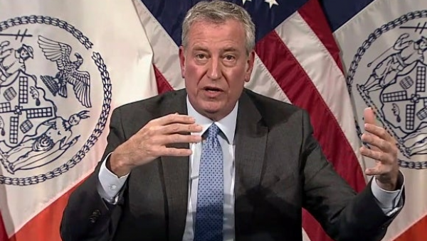 De Blasio says he won’t run for New York governor