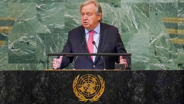 UN chief Antonio Guterres tells rich countries to impose tax on fossil fuel firms ‘feasting’ on windfall profits