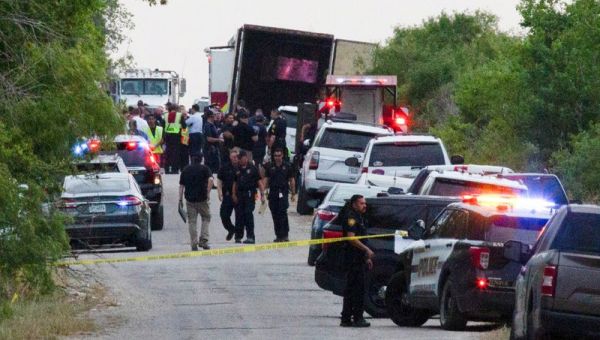 Dozens of migrants found dead in truck in San Antonio