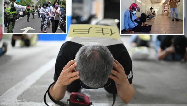 Taiwanese capital holds air raid drills as China threat looms