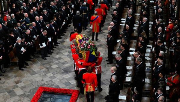 Live video: Britain and the world lay Queen Elizabeth II to rest