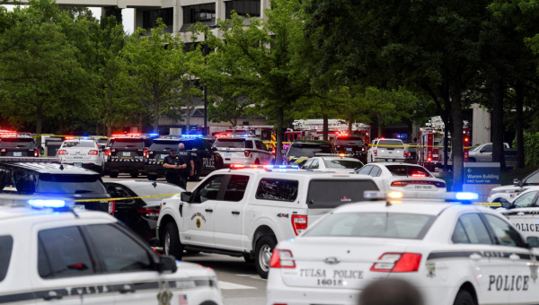 Four people killed in mass shooting at Tulsa hospital; gunman also dead