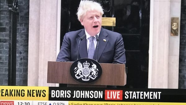 CFI hail Boris Johnson’s ‘unwavering friendship and support’ as he resigns as PM