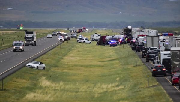 Dust storms could get worse as six killed In 21-vehicle Montana crash