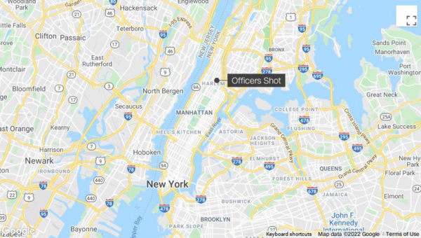 An NYPD officer was killed and another seriously injured in a shooting while responding to a domestic incident
