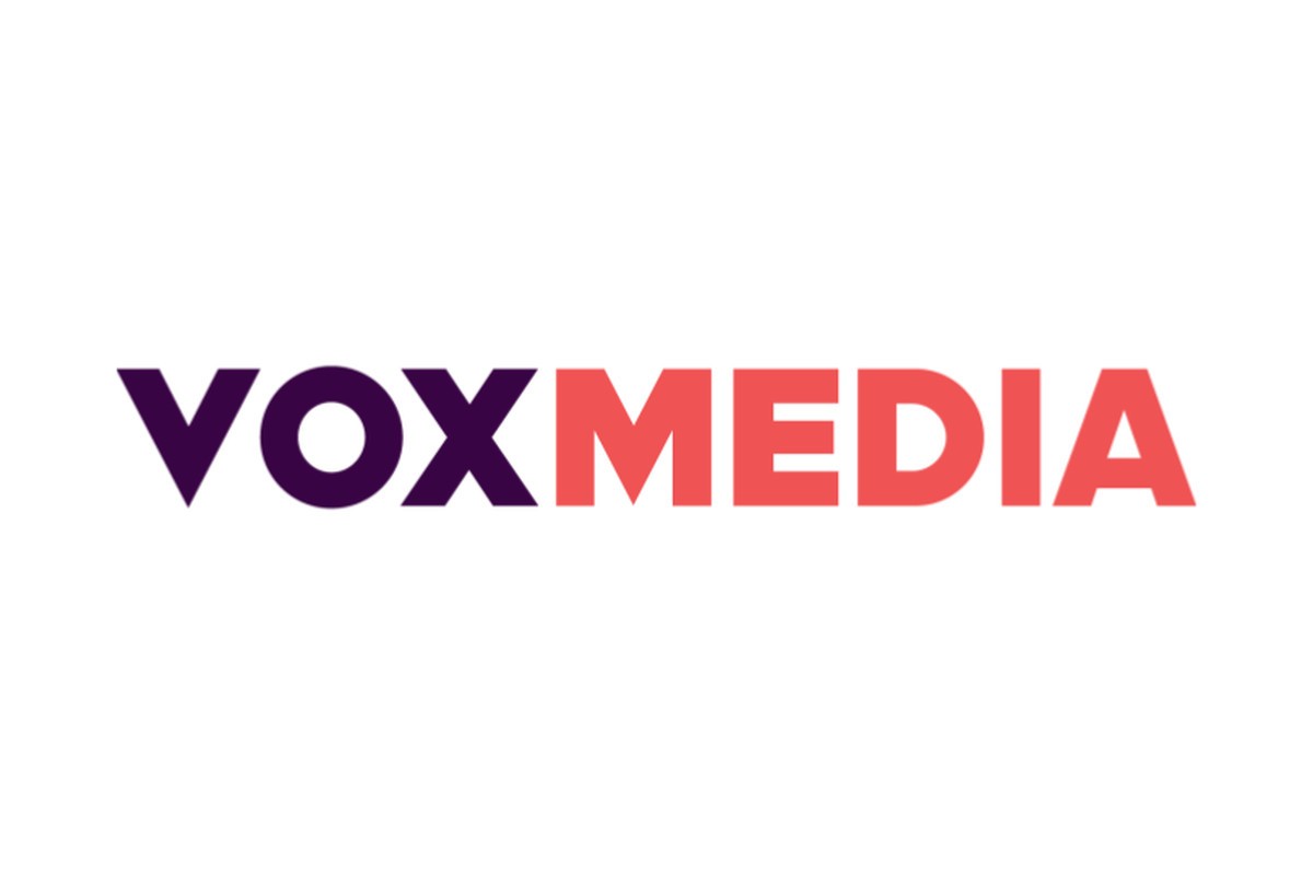 Vox Media logo with "VOX" in dark purple and "MEDIA" in red-orange, set against a white background.